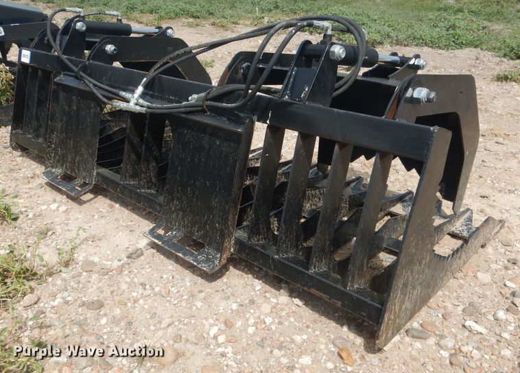 image for item FA9385 Brute 84"W skid steer grapple bucket