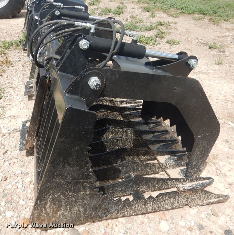 image for item FA9385 Brute 84"W skid steer grapple bucket