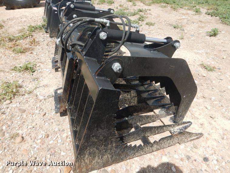 image for item FA9385 Brute 84"W skid steer grapple bucket