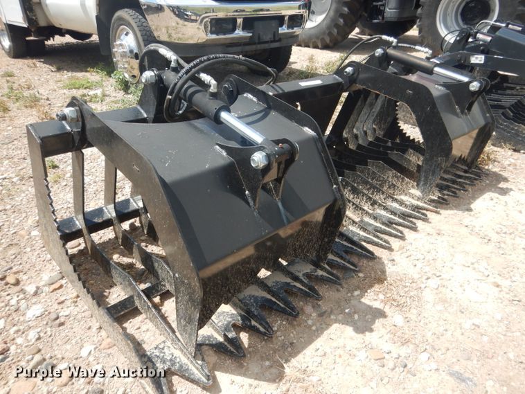 image for item FA9385 Brute 84"W skid steer grapple bucket