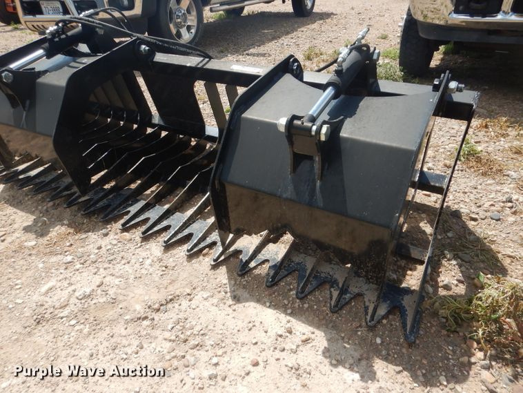 image for item FA9385 Brute 84"W skid steer grapple bucket