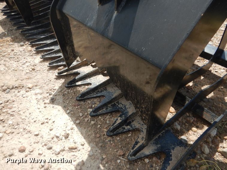 image for item FA9385 Brute 84"W skid steer grapple bucket