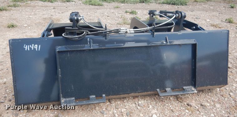 image for item FA9386 Stout HD72-FB 72"W skid steer grapple bucket