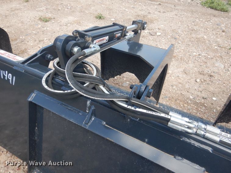 image for item FA9386 Stout HD72-FB 72"W skid steer grapple bucket