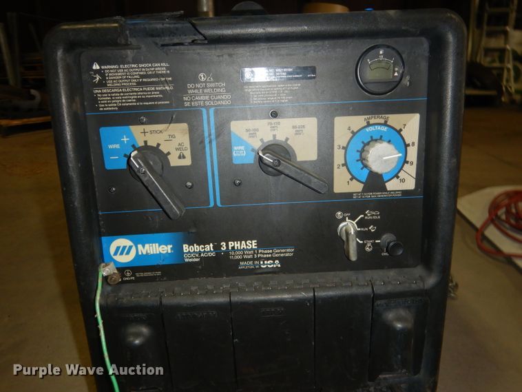 image for item FA9387 Miller Bobcat welder/generator