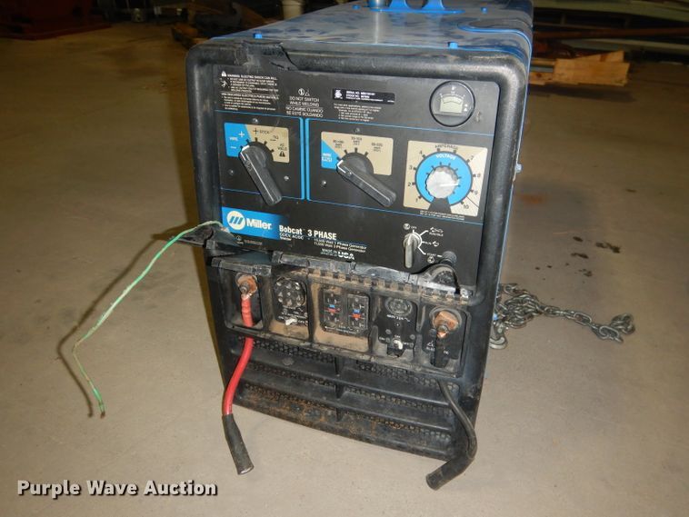 image for item FA9387 Miller Bobcat welder/generator