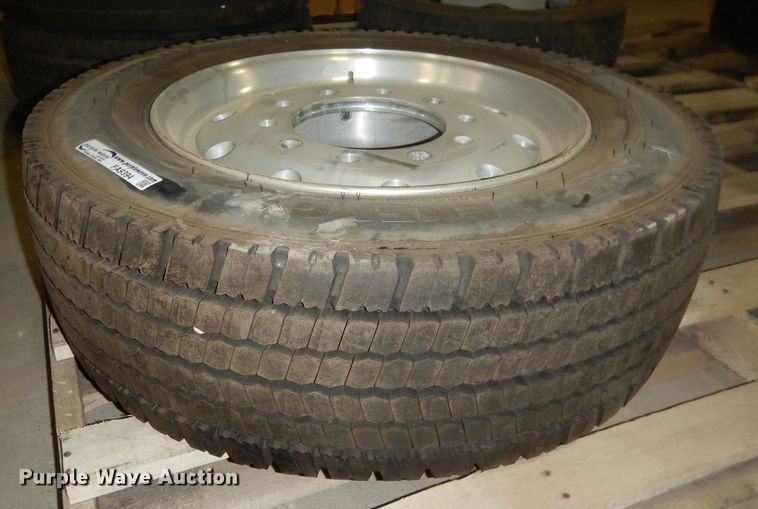 image for item FA9394 Michelin 295/60R22.5 tire and wheel