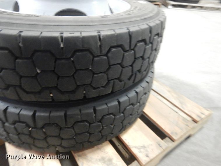 image for item FA9400 (2) Superior 225/70R19.5 tires and wheels