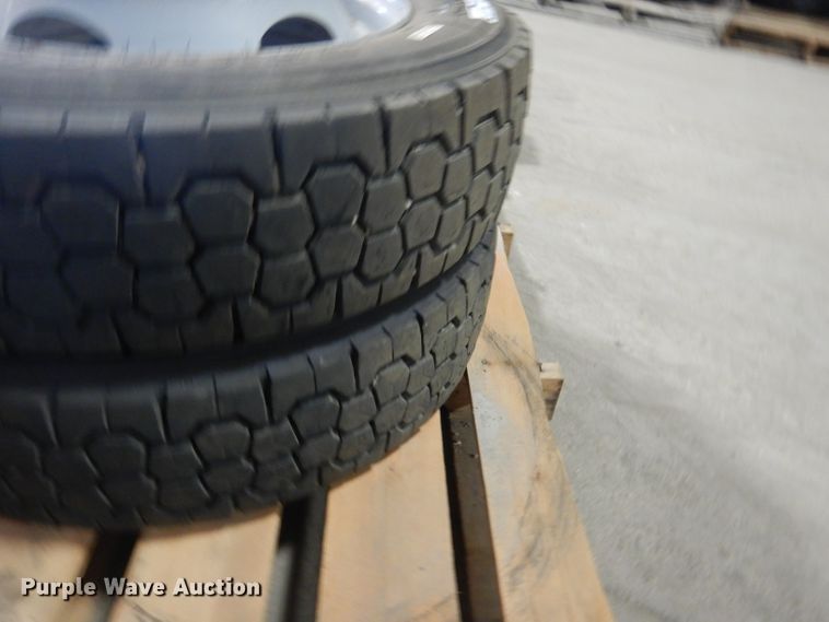 image for item FA9400 (2) Superior 225/70R19.5 tires and wheels