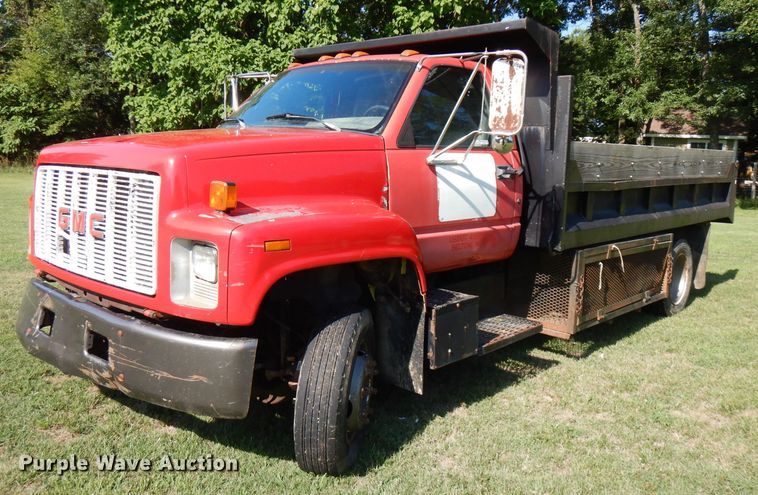 image for item FN9286 1992 GMC C5500  dump truck
