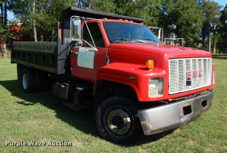 image for item FN9286 1992 GMC C5500  dump truck