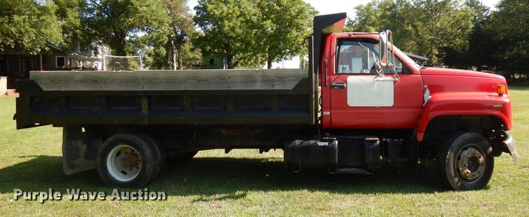 image for item FN9286 1992 GMC C5500  dump truck
