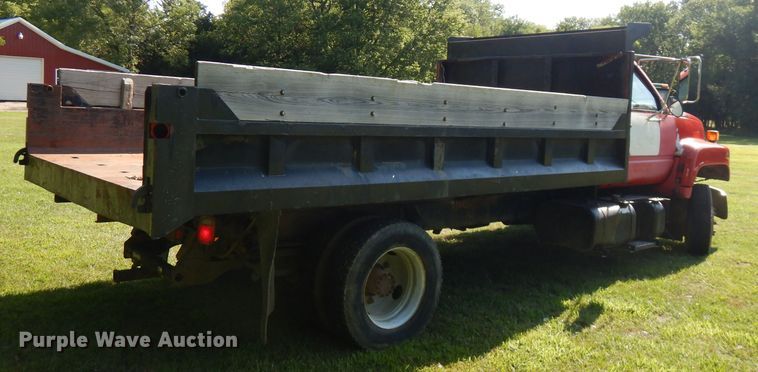image for item FN9286 1992 GMC C5500  dump truck