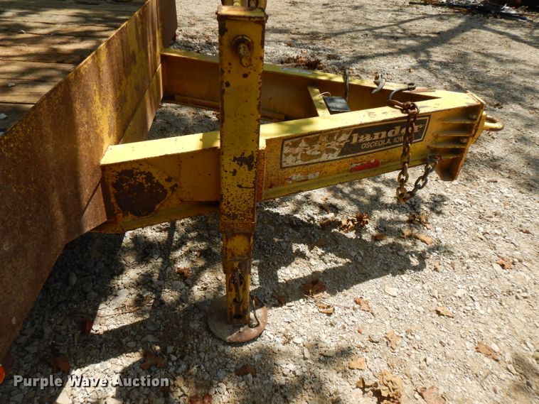 image for item FN9293 1998 Mac-lander equipment trailer