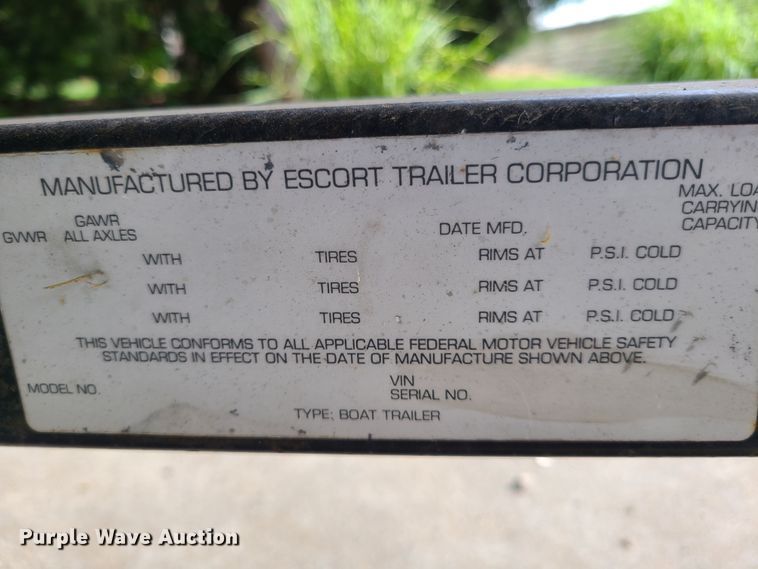 image for item FX9510 1990 Cobra  boat