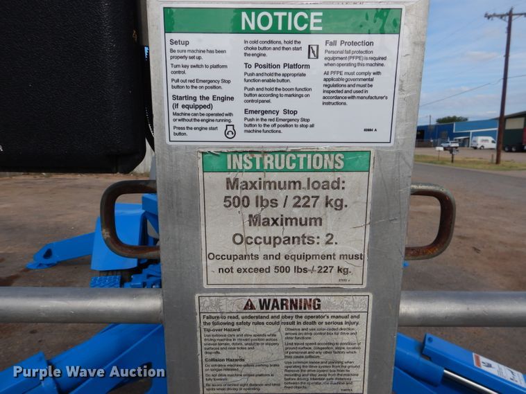 image for item GC9207 2006 Genie TZ5006-147  boom lift