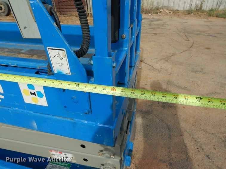 image for item GC9208 2012 Genie GS-1930  scissor lift