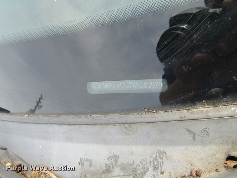 image for item GQ9034 2010 Hyundai Sonata