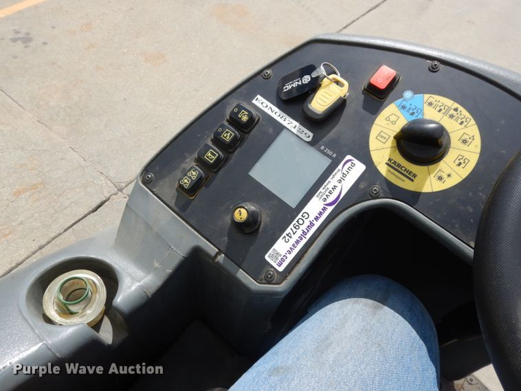 image for item GQ9742 Karcher B250RBP floor scrubber