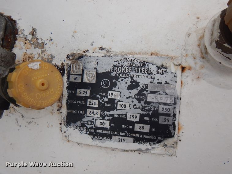 image for item GT9429 Steel propane tank