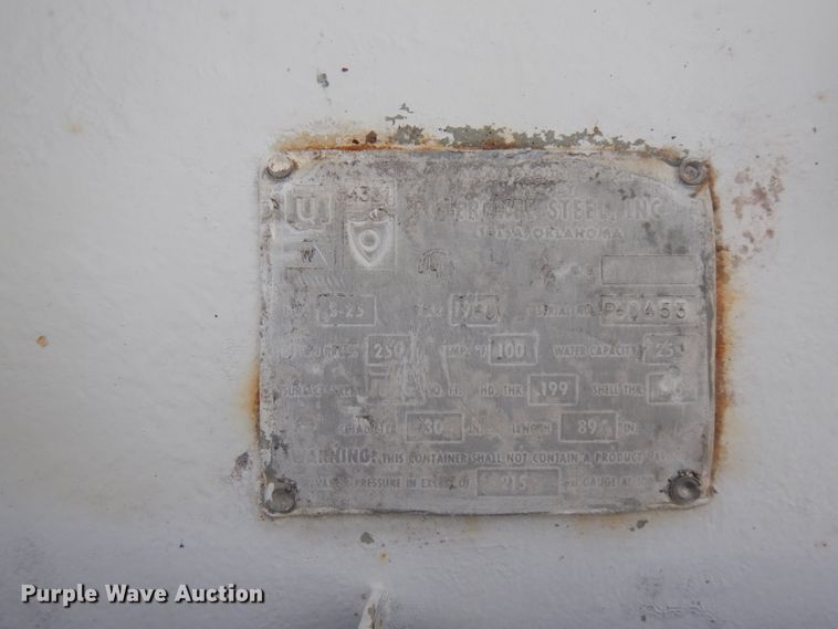 image for item GT9430 Steel propane tank