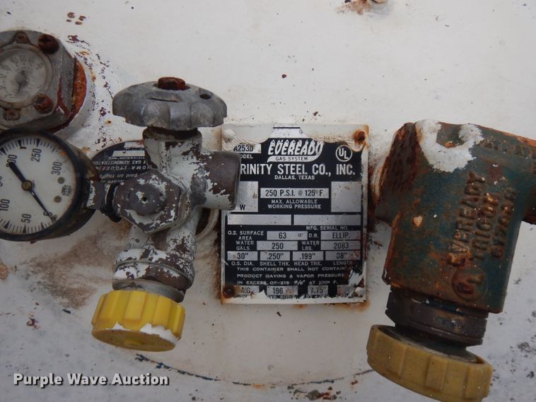 image for item GT9433 Steel propane tank