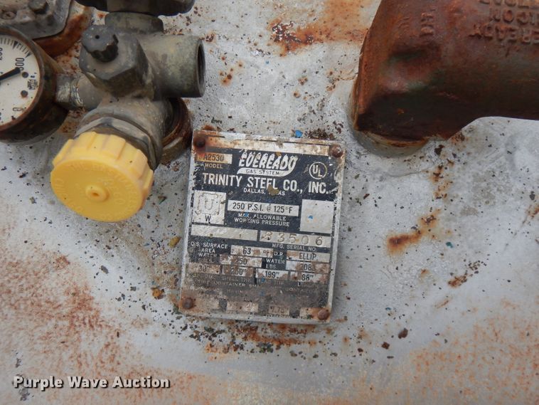 image for item GT9434 Steel propane tank