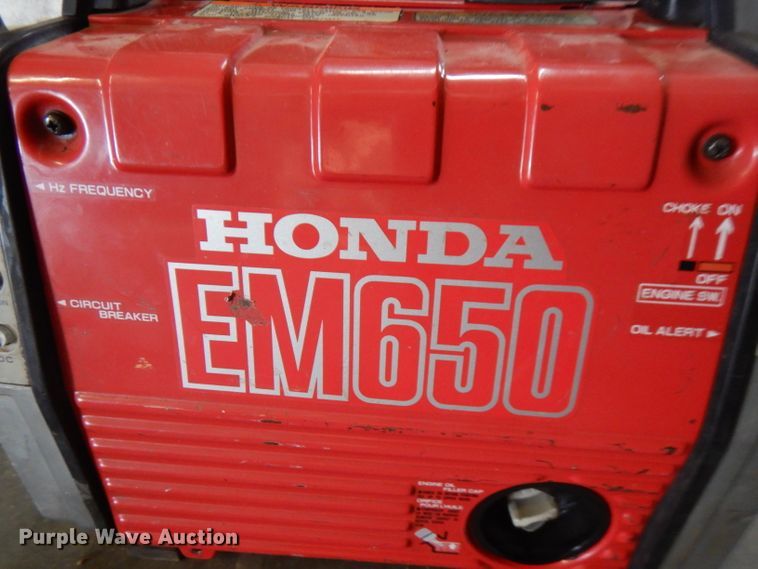 image for item GT9453 Honda EM650 generator