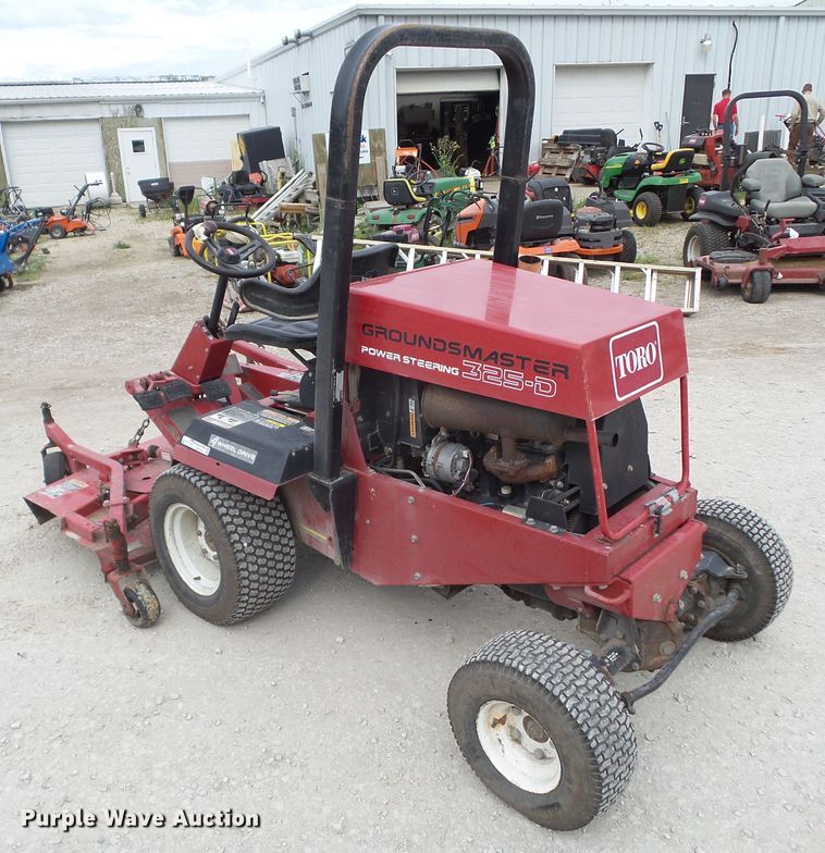 image for item GX9147 Toro Ground Master 325-D ZTR lawn mower