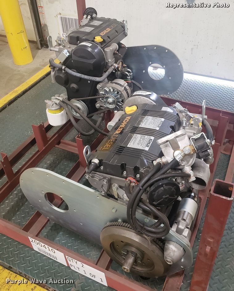 image for item H1631 Kohler KDW1003 three cylinder diesel UTV engine