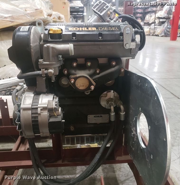 image for item H1640 Kohler KDW1003 three cylinder diesel UTV engine