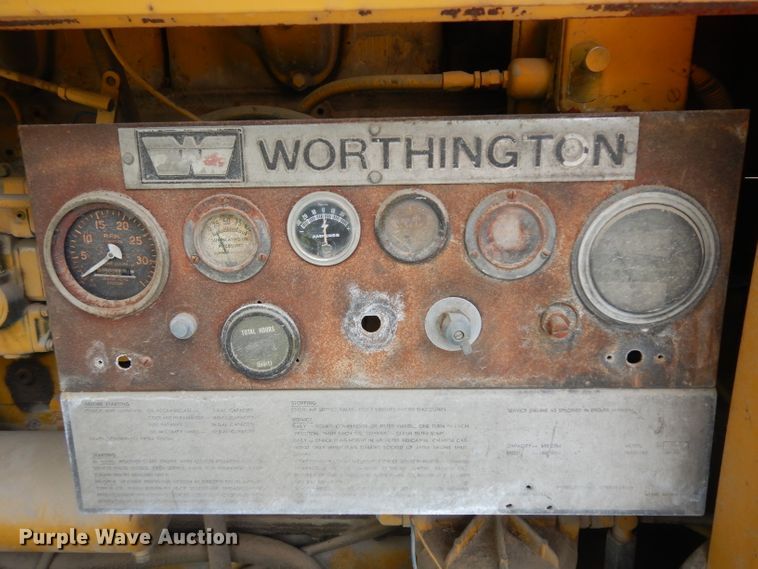 image for item HA9345 Worthington 1416  air compressor