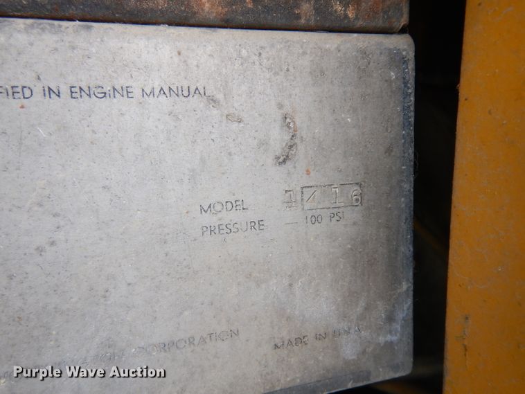 image for item HA9345 Worthington 1416  air compressor