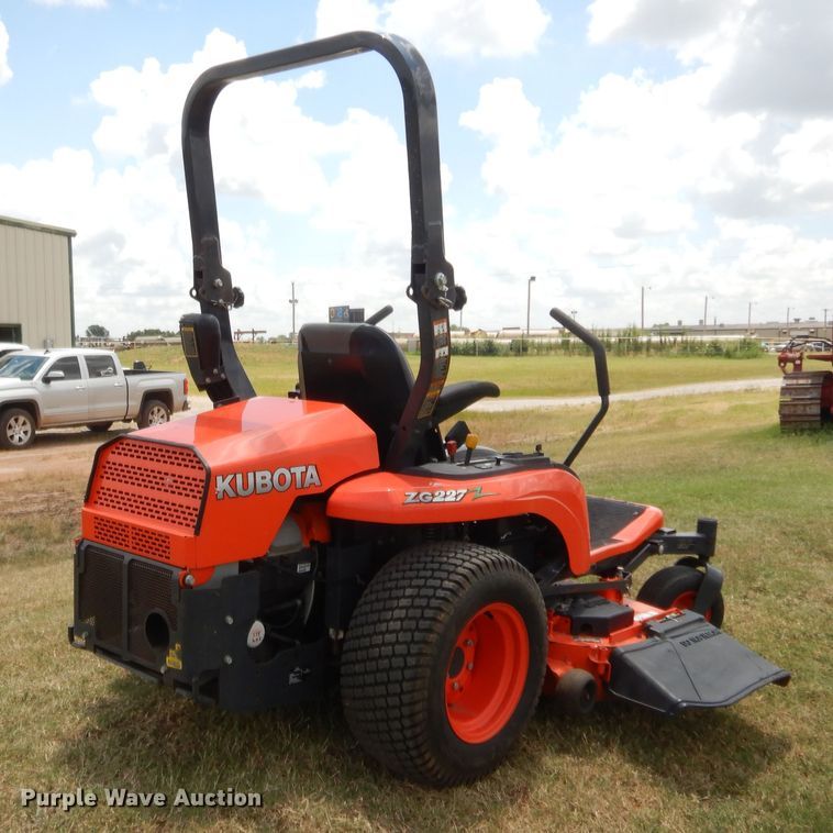 image for item HB9268 Kubota ZG227 ZTR lawn mower