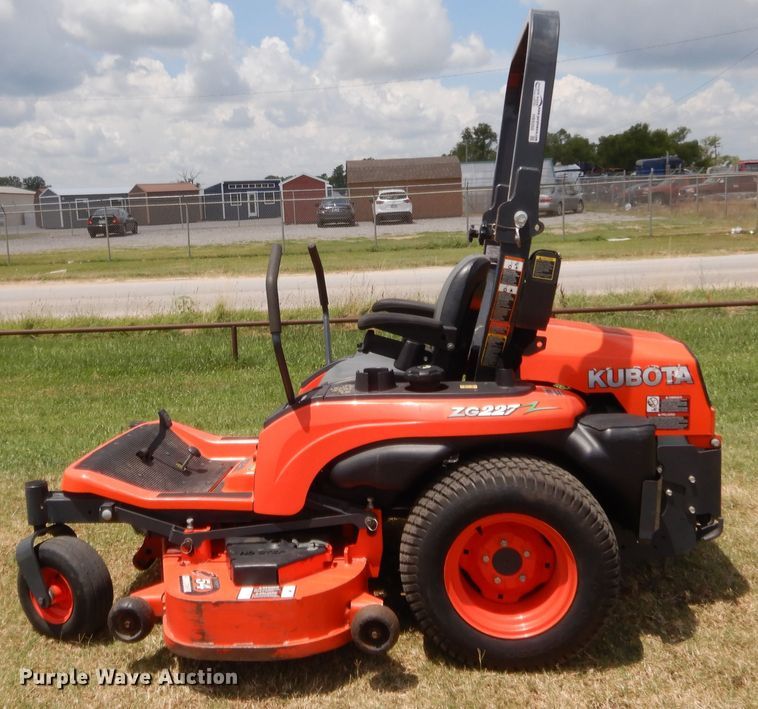 image for item HB9268 Kubota ZG227 ZTR lawn mower
