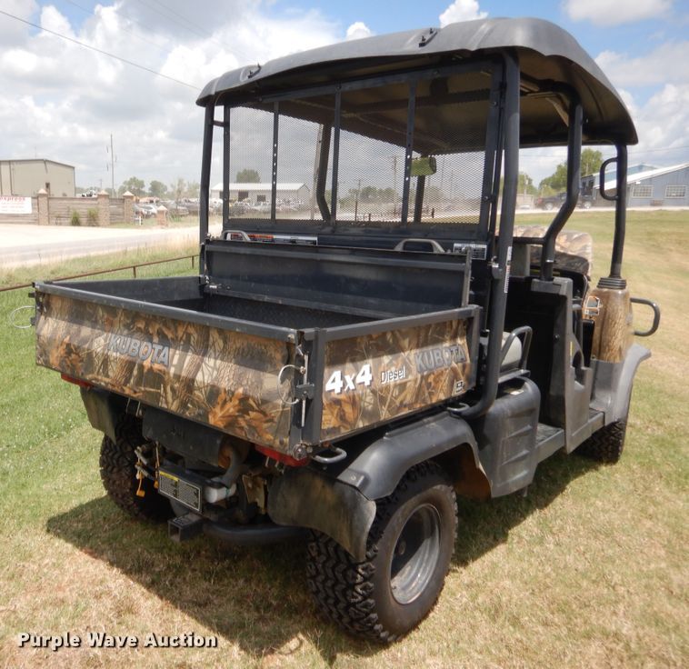 image for item HB9274 2012 Kubota RTV1140CPX  utility vehicle