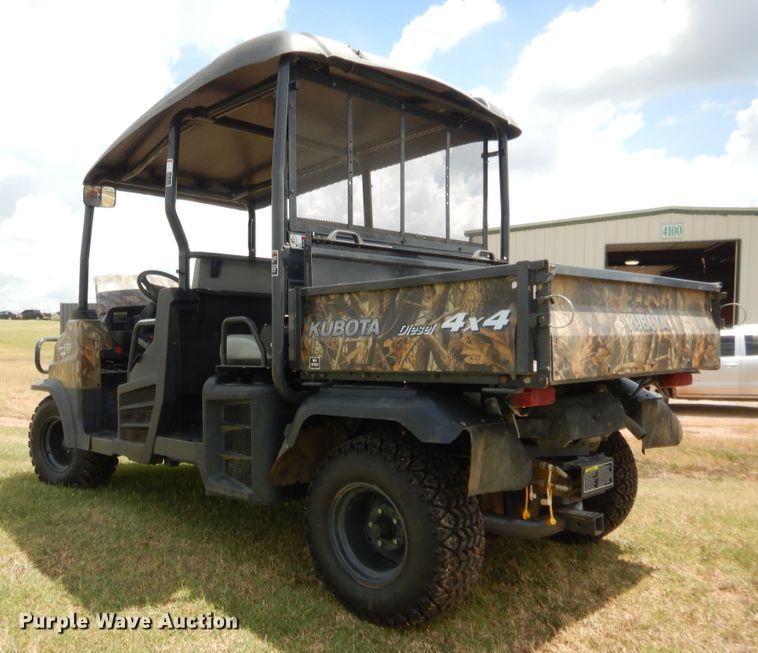 image for item HB9274 2012 Kubota RTV1140CPX  utility vehicle