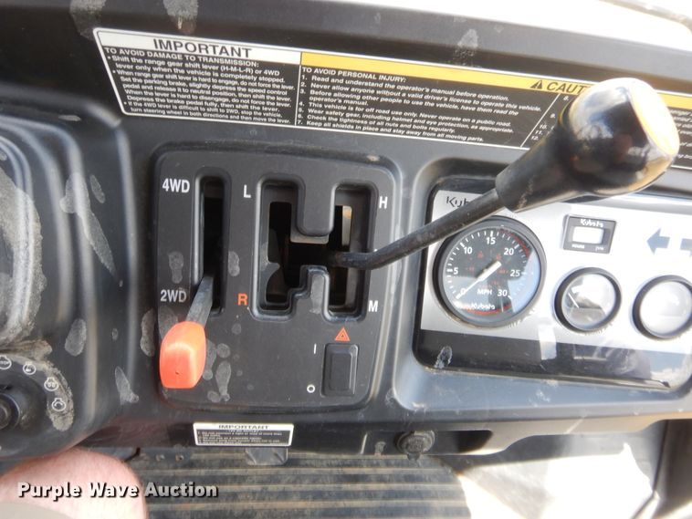 image for item HB9274 2012 Kubota RTV1140CPX  utility vehicle