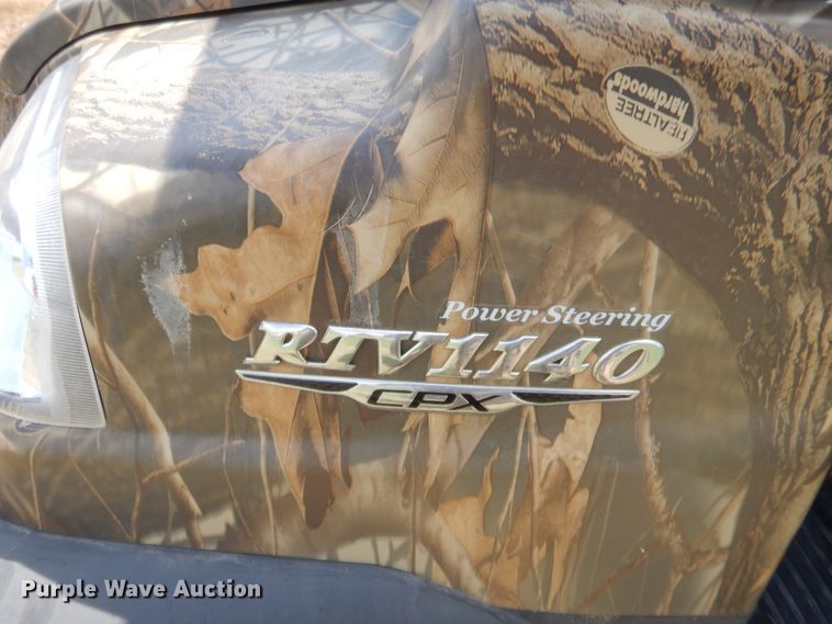 image for item HB9274 2012 Kubota RTV1140CPX  utility vehicle