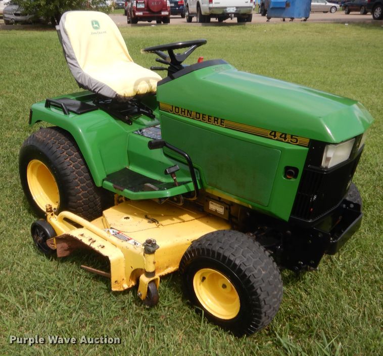 image for item HB9279 John Deere 445 lawn mower