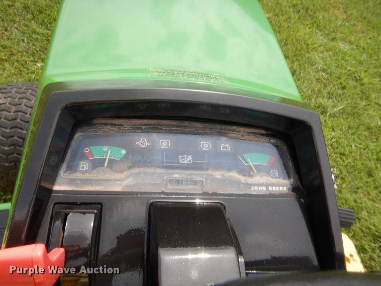 image for item HB9279 John Deere 445 lawn mower