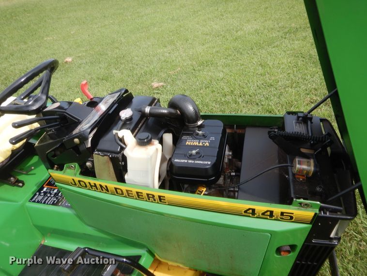 image for item HB9279 John Deere 445 lawn mower