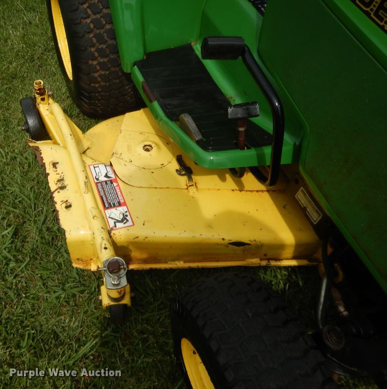 image for item HB9279 John Deere 445 lawn mower