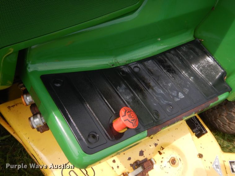 image for item HB9279 John Deere 445 lawn mower