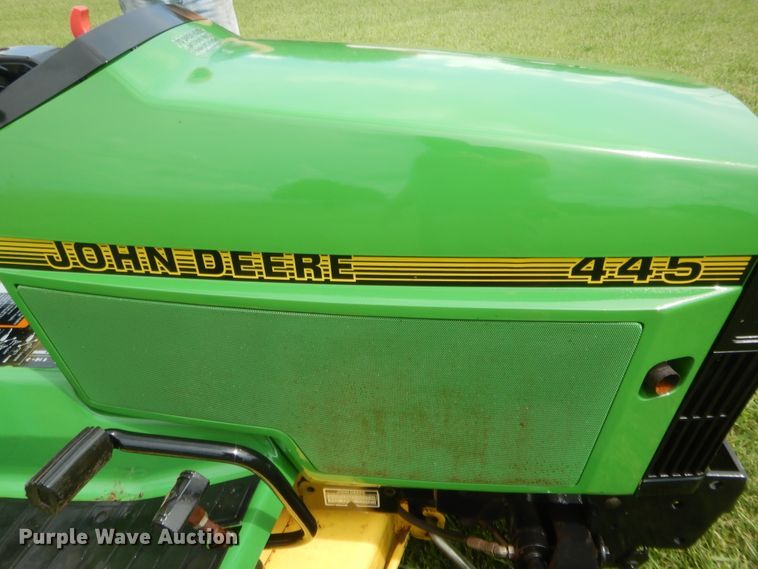 image for item HB9279 John Deere 445 lawn mower