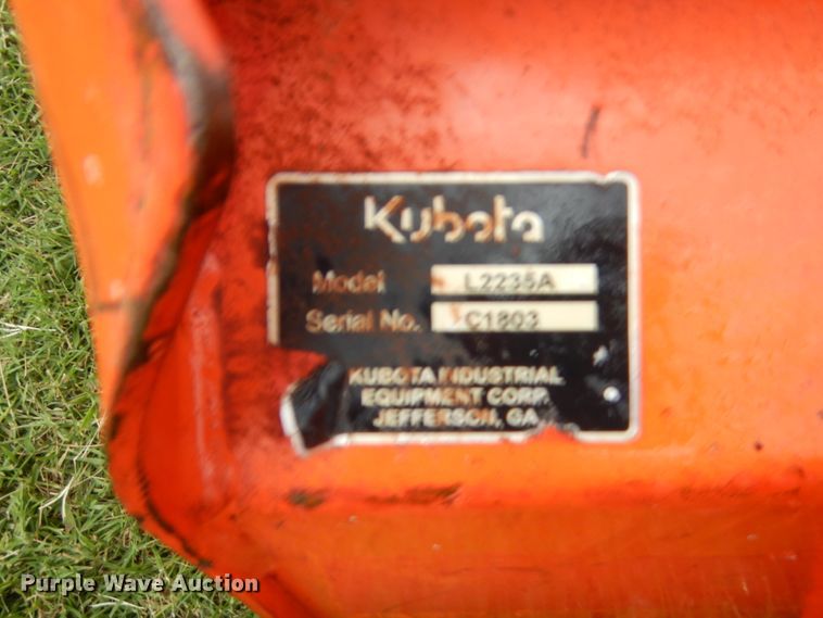image for item HB9326 Kubota MX5200  tractor