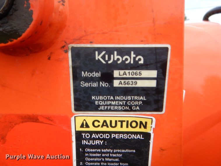 image for item HB9326 Kubota MX5200  tractor