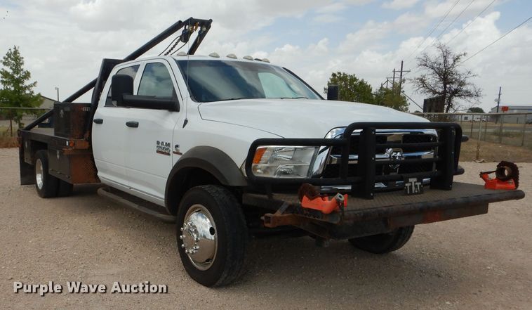 image for item HC9074 2015 Dodge Ram 5500HD  winch truck