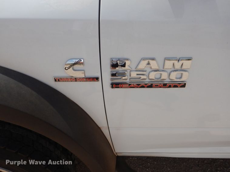 image for item HC9074 2015 Dodge Ram 5500HD  winch truck