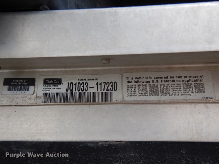 image for item HC9667 2010 Club Car Transporter 6 golf cart